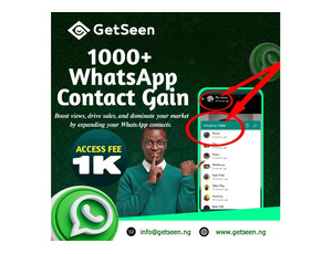 WhatsApp Contact Gain