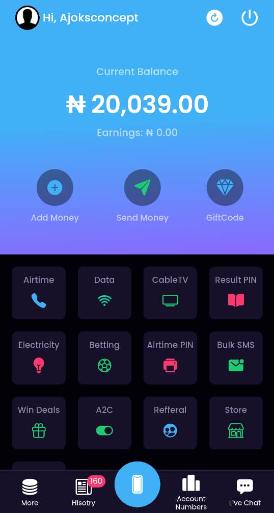 Ncwallet Vtu Website Script