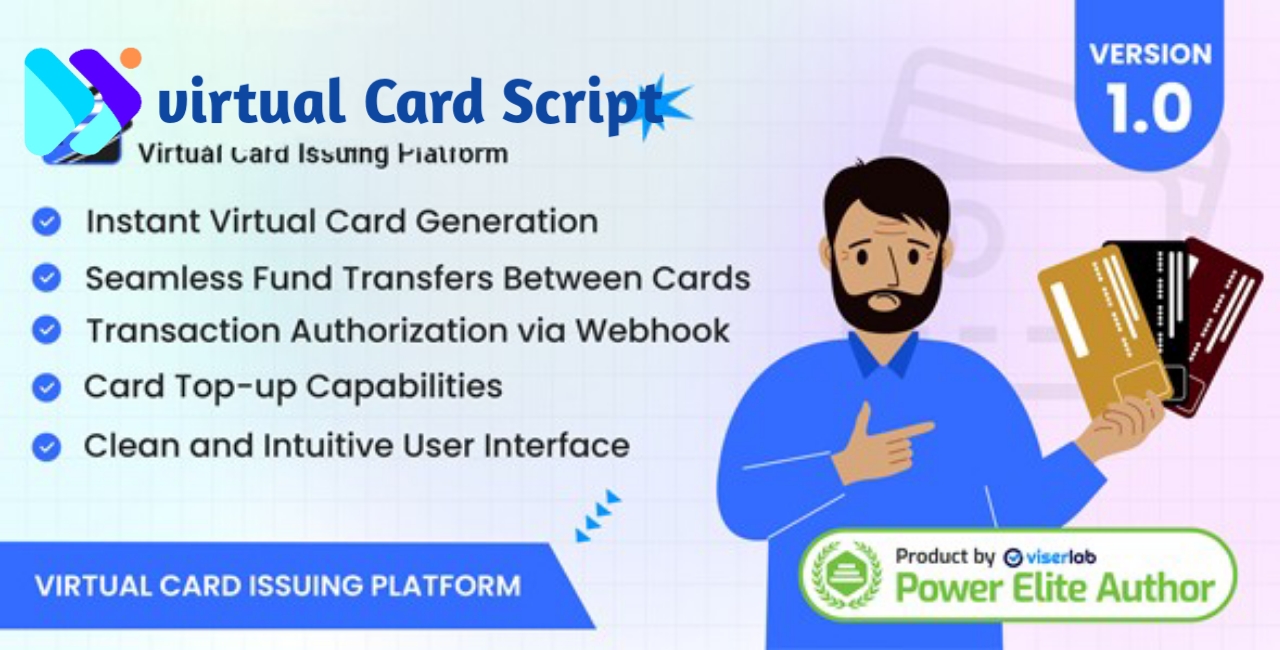 Virtual Card Script platform