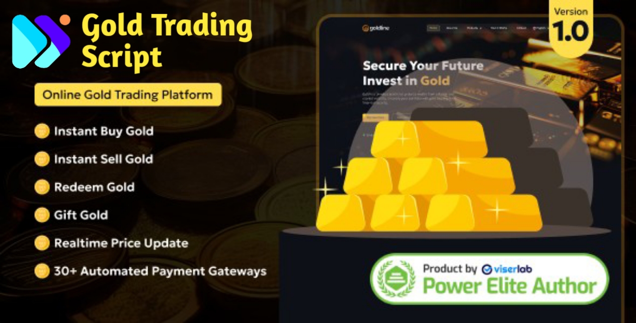 Online Gold Trading Platform