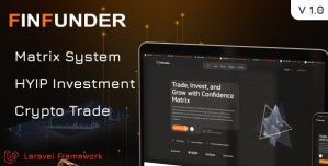 FinFunder – HYIP Investments and Crypto Trading on the Matrix Platform